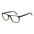 Andy Wolf brown acetate glasses frames with a stylish design, showcasing their modern, lightweight eyewear style.