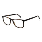 Andy Wolf brown acetate glasses frames with a stylish design, showcasing their modern, lightweight eyewear style.