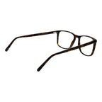 Andy Wolf brown acetate glasses frames with rounded design and clear lenses, stylish eyewear for everyday wear.