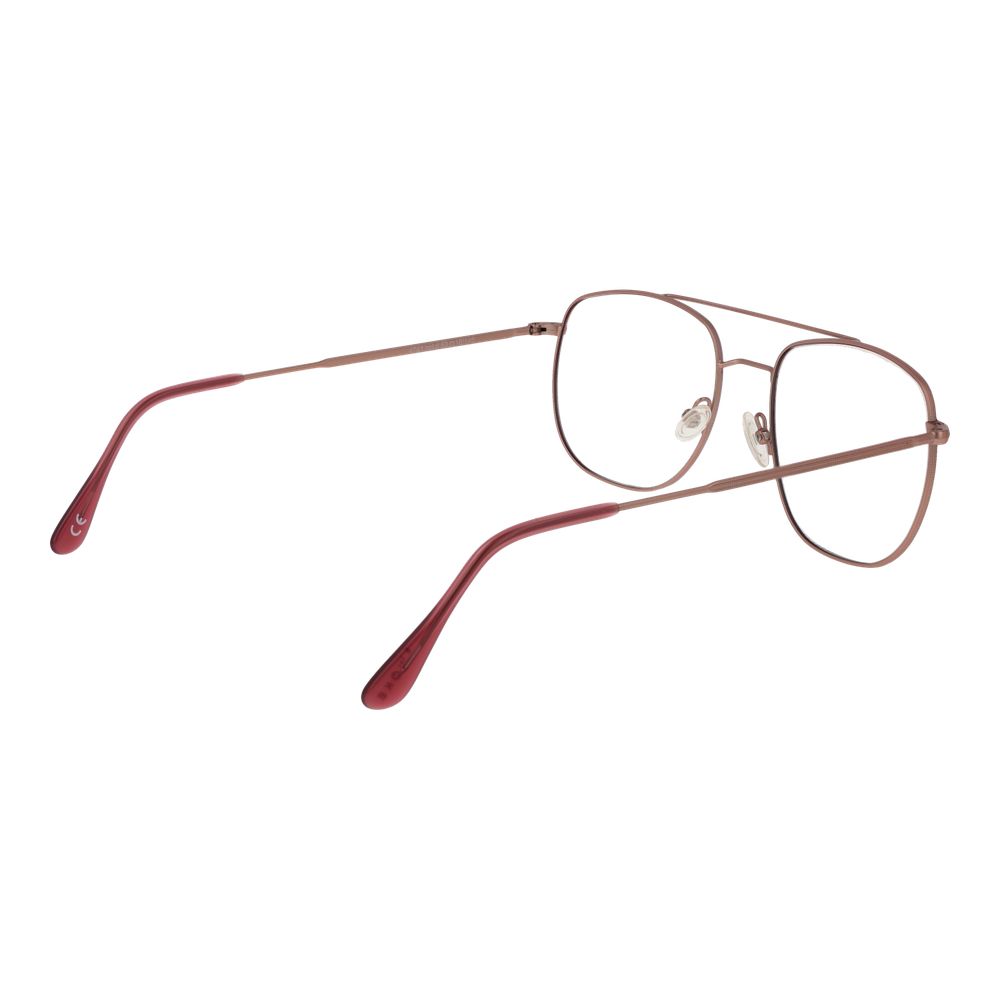 Andy Wolf Burgundy Metal Glasses Frames