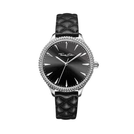 Thomas Sabo Black Leather Dress Watch Thomas Sabo