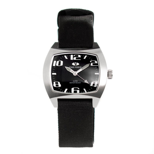 Time Force Black Nylon Sport Watch Time Force