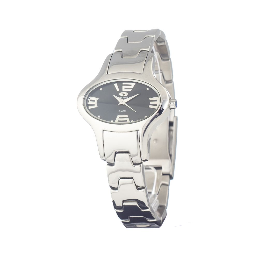 Time Force Silver Stainless Steel Dress Watch Time Force