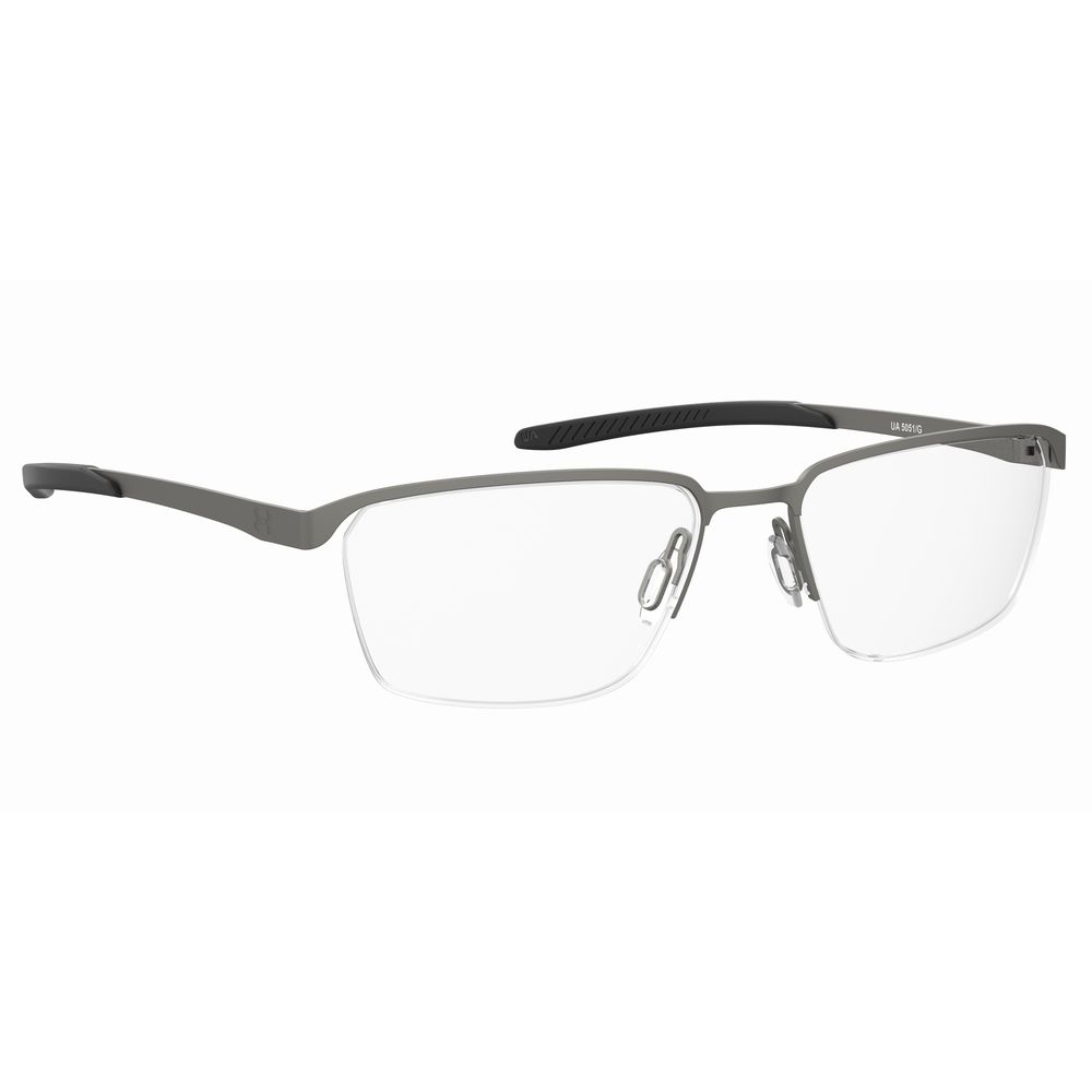 Under Armour Gray Metal Glasses Frames Under Armour