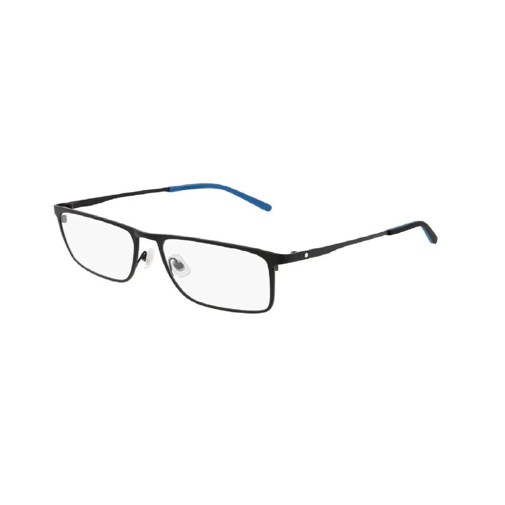 Montblanc Black Metal Glasses Frames Montblanc