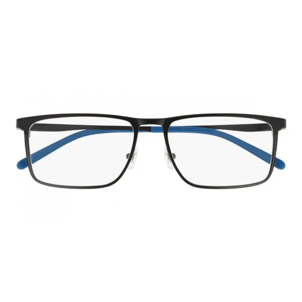 Montblanc Black Metal Glasses Frames Montblanc