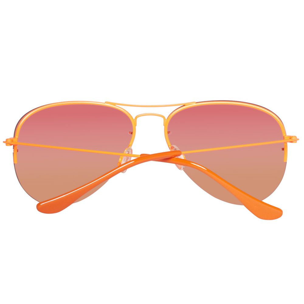 Benetton Orange Metal Sunglasses Benetton