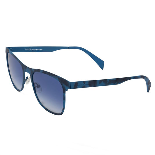 Italia Independent Blue Metal Sunglasses