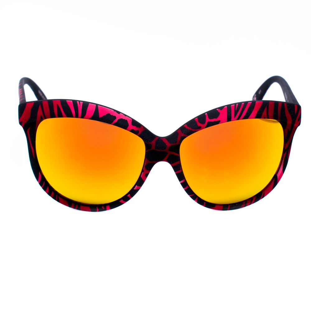 Italia Independent Red Acetate Sunglasses Italia Independent