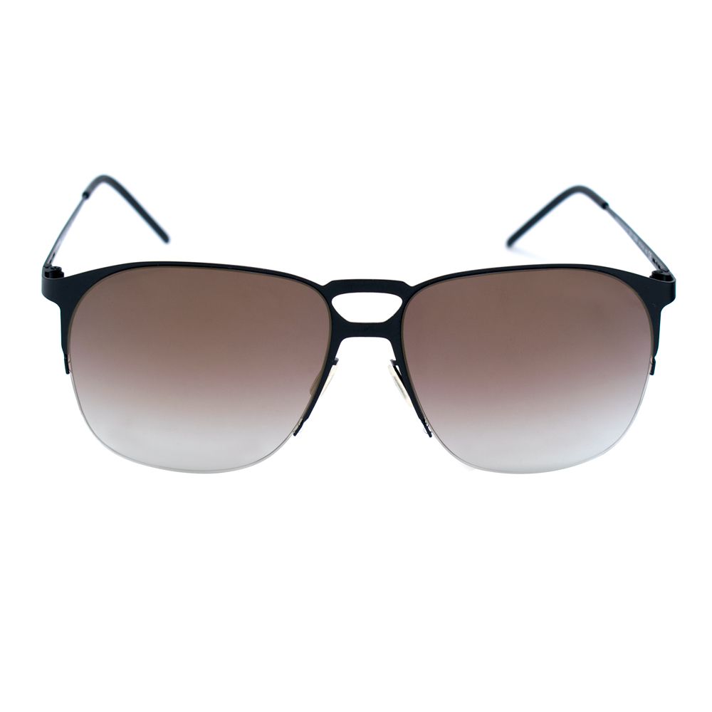 Italia Independent Black Metal Sunglasses Italia Independent
