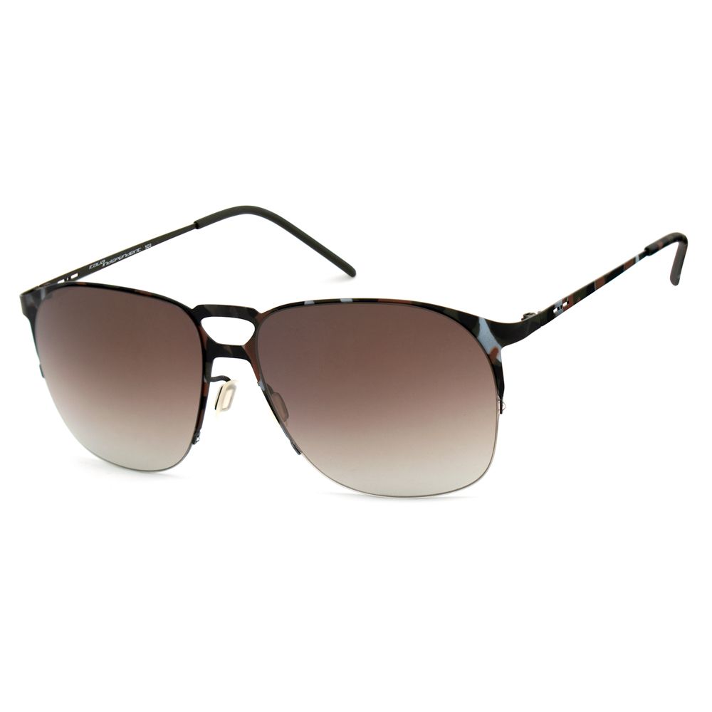 Italia Independent Brown Metal Sunglasses Italia Independent