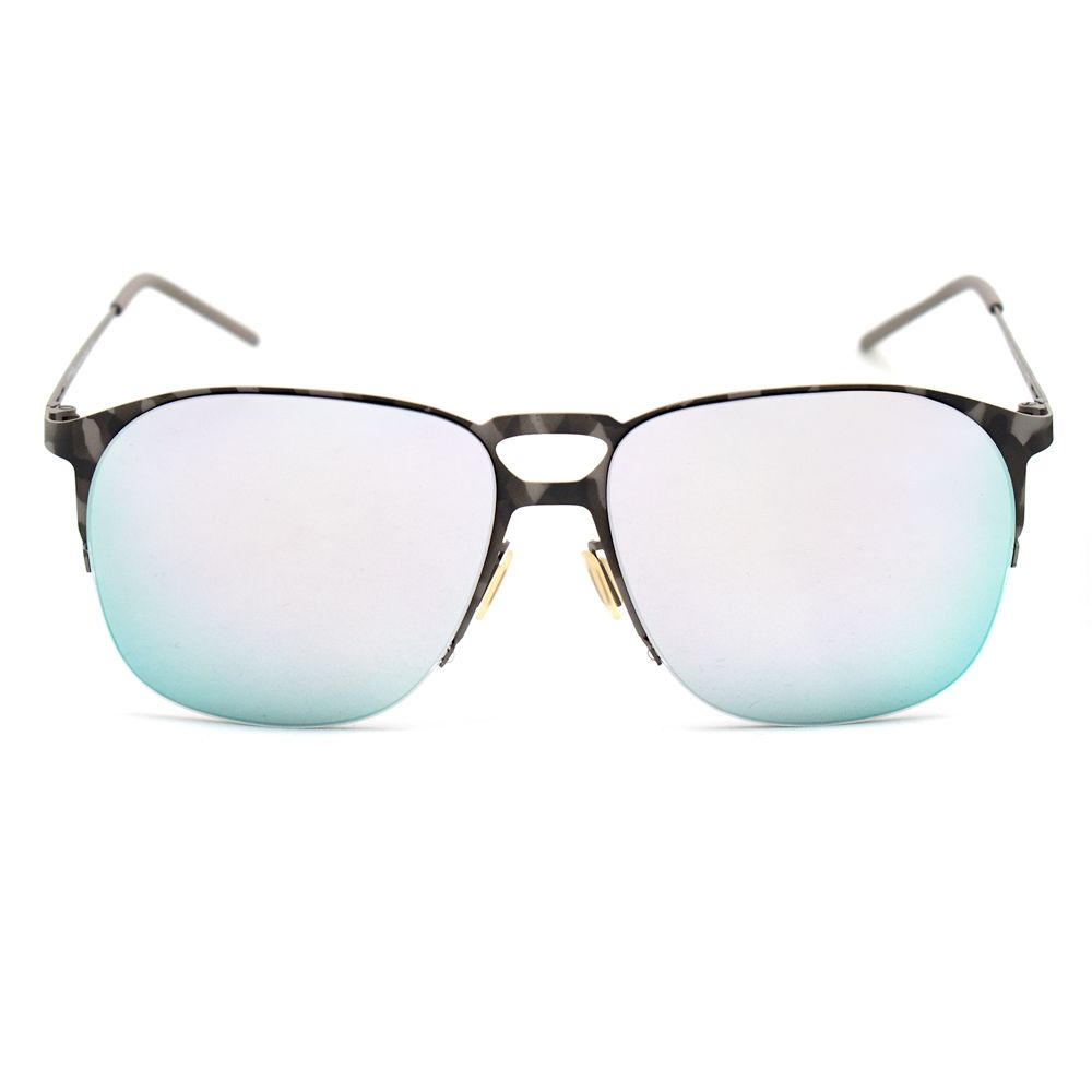Italia Independent Gray Metal Sunglasses Italia Independent