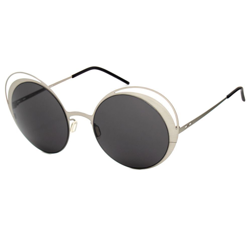Italia Independent Gray Metal Sunglasses Italia Independent