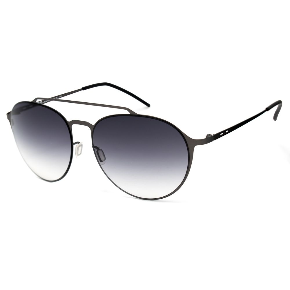 Italia Independent Gray Metal Sunglasses Italia Independent