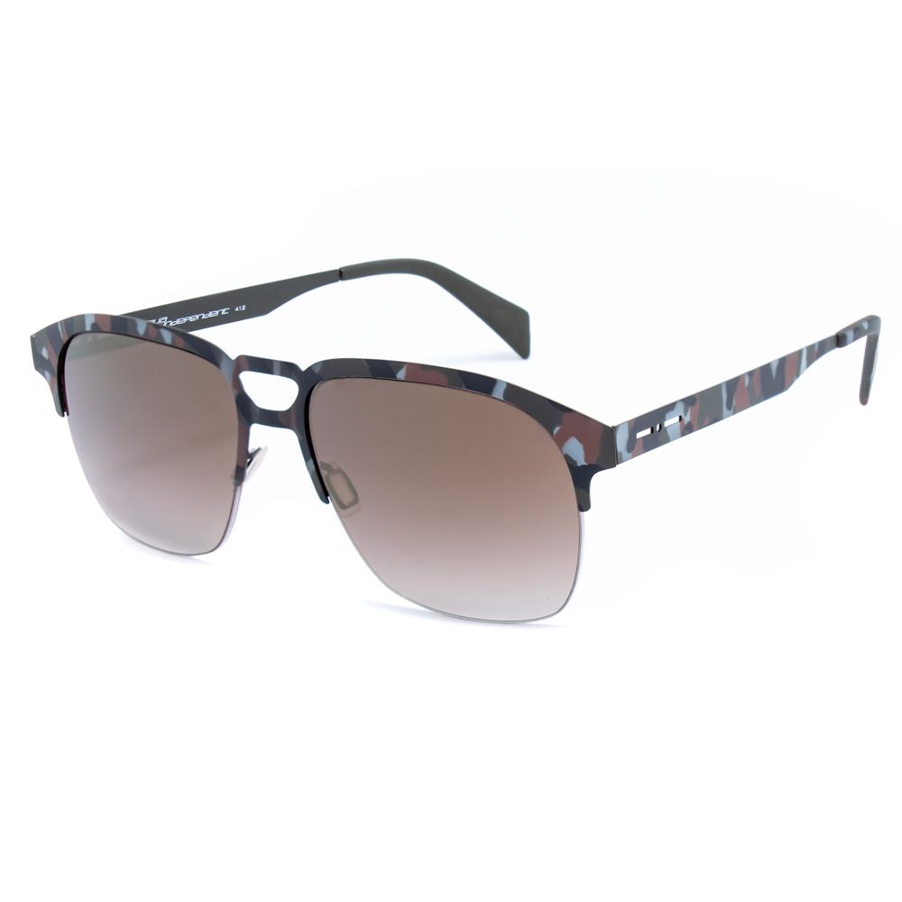 Italia Independent Gray Metal Sunglasses Italia Independent