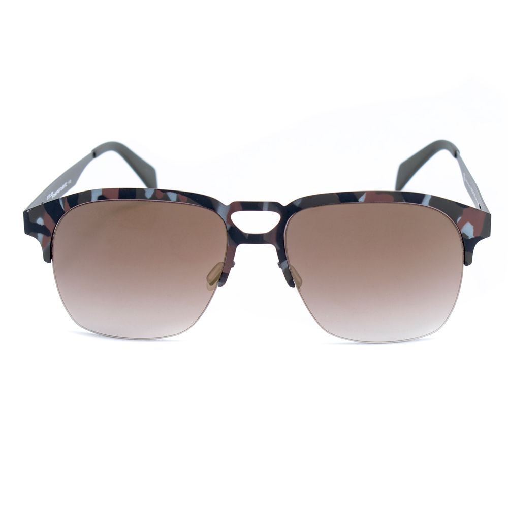 Italia Independent Gray Metal Sunglasses Italia Independent