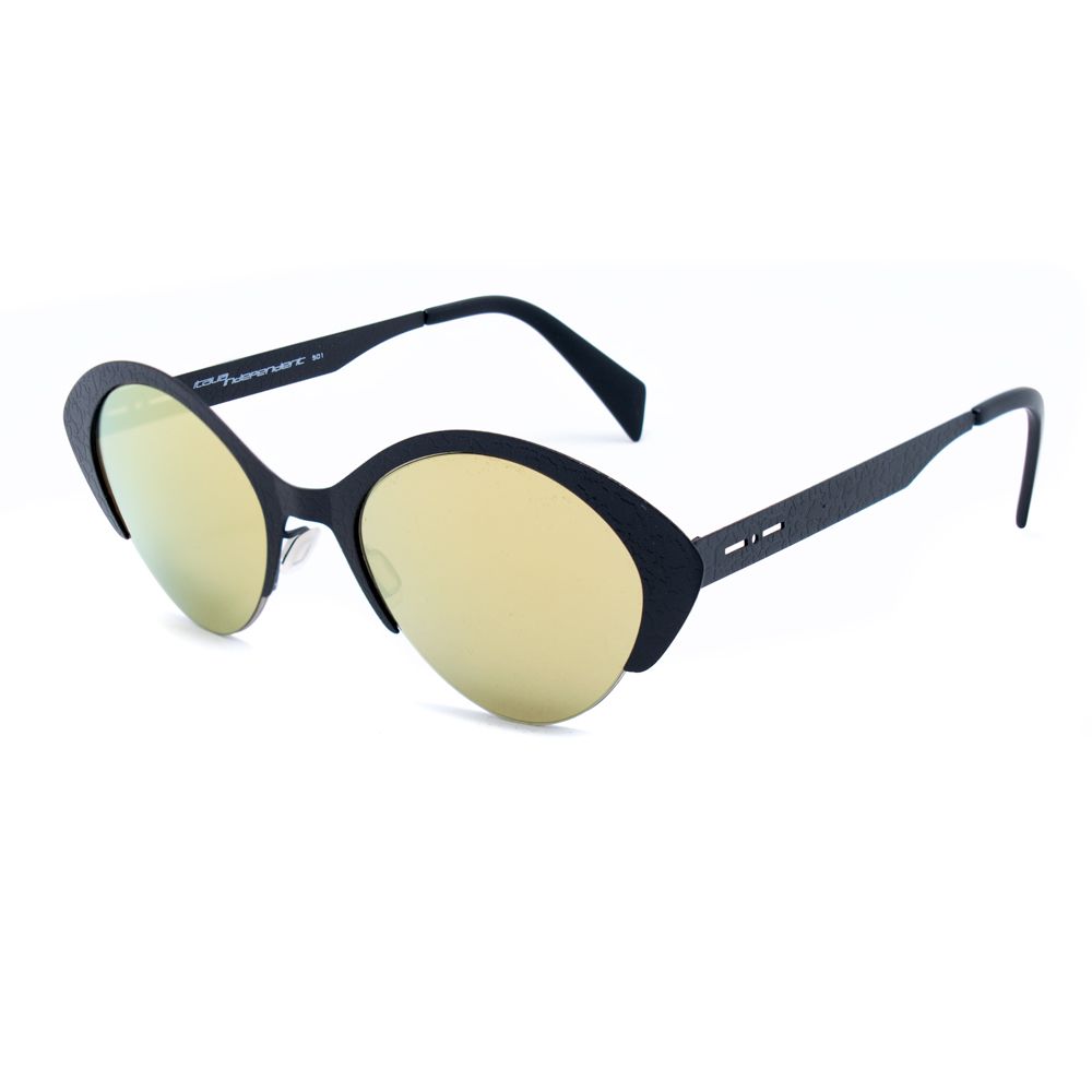 Italia Independent Black Metal Sunglasses Italia Independent