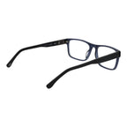 Land Rover blue acetate glasses frames with sleek design and clear lenses, showcasing durable eyewear style.