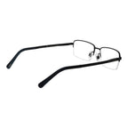 Land Rover black stainless steel glasses frames with sleek design and clear lenses, stylish and durable eyewear for everyday wear.