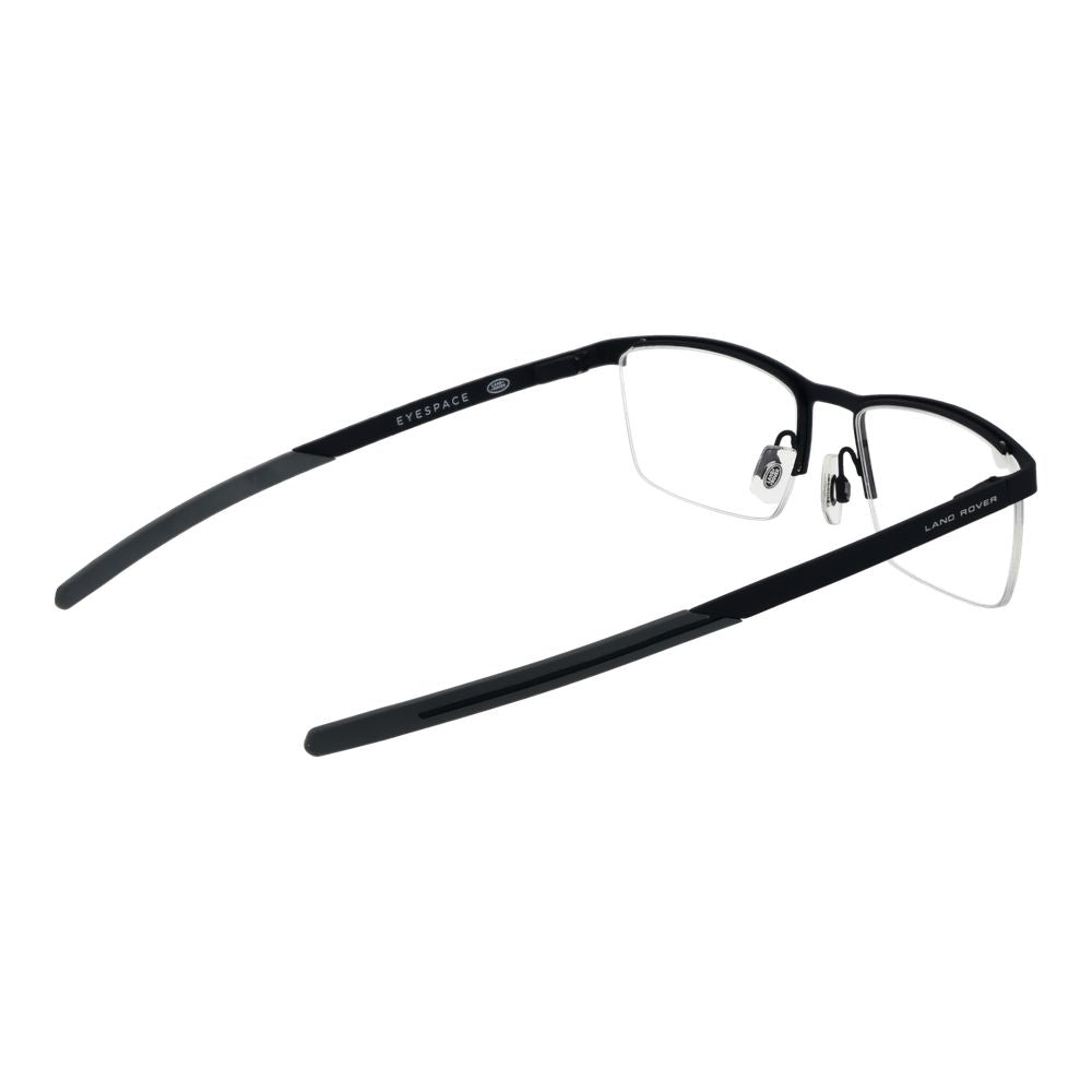 Land Rover blue stainless steel glasses frames with sleek design and modern style, perfect for stylish eyewear.