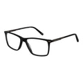 Land Rover black acetate glasses frames with clear lenses, stylish and durable eyewear for a sophisticated look.