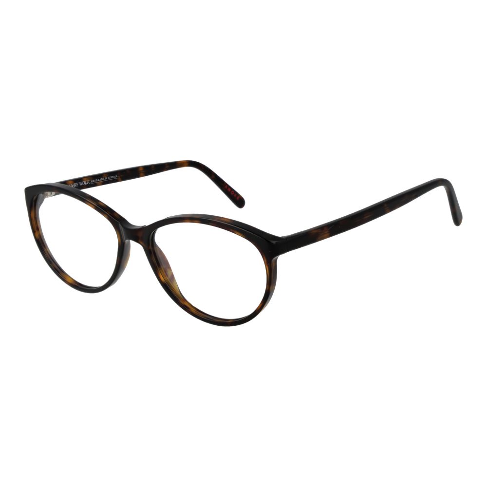 Andy Wolf Brown Unisex Glasses Frame