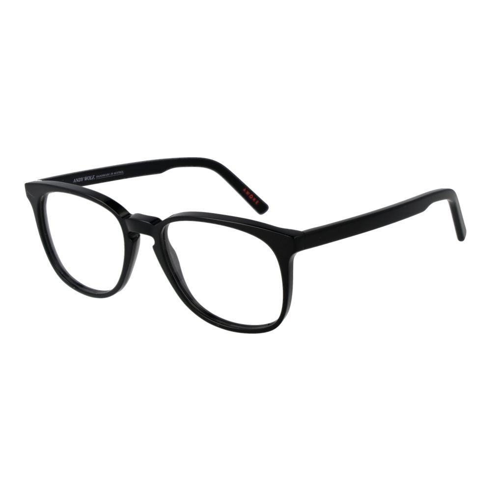 Andy Wolf Black Unisex Glasses Frame