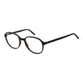 Andy Wolf brown acetate glasses frames with clear lenses, stylish and lightweight eyewear for a modern look.