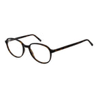 Andy Wolf brown acetate glasses frames with clear lenses, stylish and lightweight eyewear for a modern look.