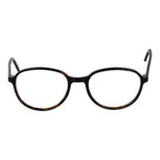 Andy Wolf brown acetate glasses frames, stylish and lightweight, shown on a white background.