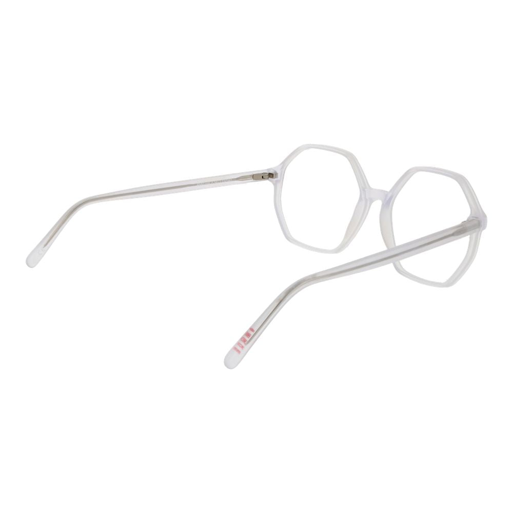 Andy Wolf white acetate glasses frames with sleek design, showcasing modern eyewear style and craftsmanship.