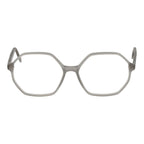 Andy Wolf gray acetate glasses frames with sleek design and clear lenses, showcasing modern eyewear style.