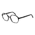 Andy Wolf black acetate glasses frames with sleek design and clear lenses, showcasing modern eyewear style.