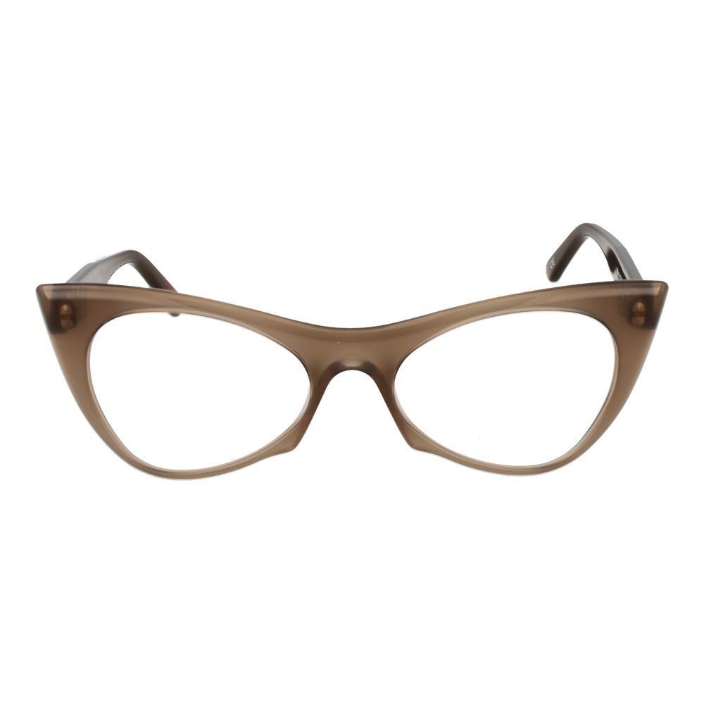 Andy Wolf gray acetate glasses frames with clear lenses, showcasing a stylish and modern eyewear design.