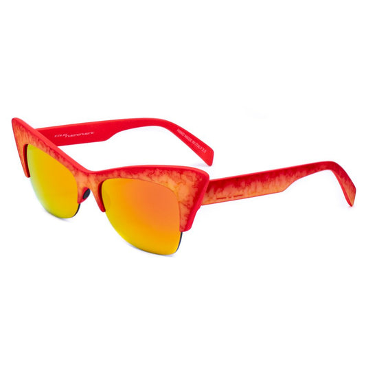 Italia Independent Red Acetate Sunglasses Italia Independent
