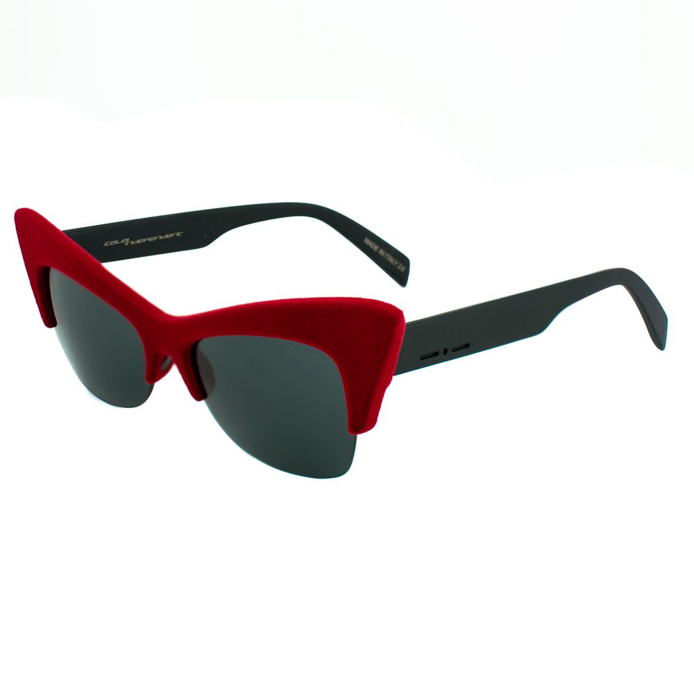 Italia Independent Red Acetate Sunglasses Italia Independent