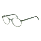 Andy Wolf turquoise acetate glasses frames with sleek design and transparent lenses, showcasing modern eyewear style.