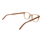 Andy Wolf orange acetate glasses frames with a sleek, modern design, showcasing the stylish and vibrant eyewear.