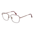 Andy Wolf Burgundy metal glasses frames with sleek design and thin temples, showcasing a modern eyewear style.