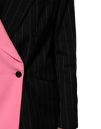 Dolce & Gabbana Multicolor Patchwork Embellished Coat Jacket - Eljoys Fashion 
