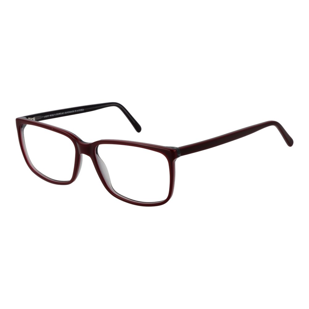 Andy Wolf Burgundy Acetate Glasses Frames