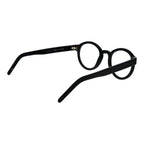Andy Wolf black acetate glasses frames with sleek design and clear lenses, showcasing stylish eyewear for modern look.