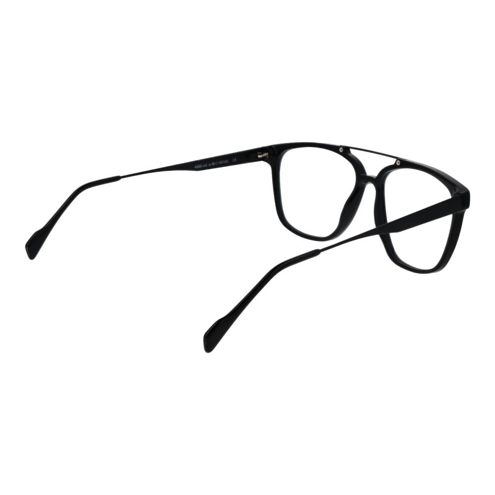 Andy Wolf Black Metal Glasses Frames