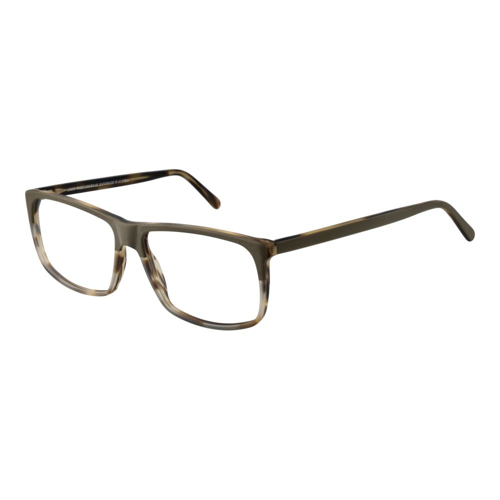 Andy Wolf Army acetate glasses frames with clear lenses, modern design, and bold style for everyday wear.