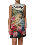 Dolce & Gabbana Multicolor Crystal Embellished Mini Dress - Eljoys Fashion 