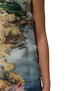 Dolce & Gabbana Multicolor Crystal Embellished Mini Dress - Eljoys Fashion 