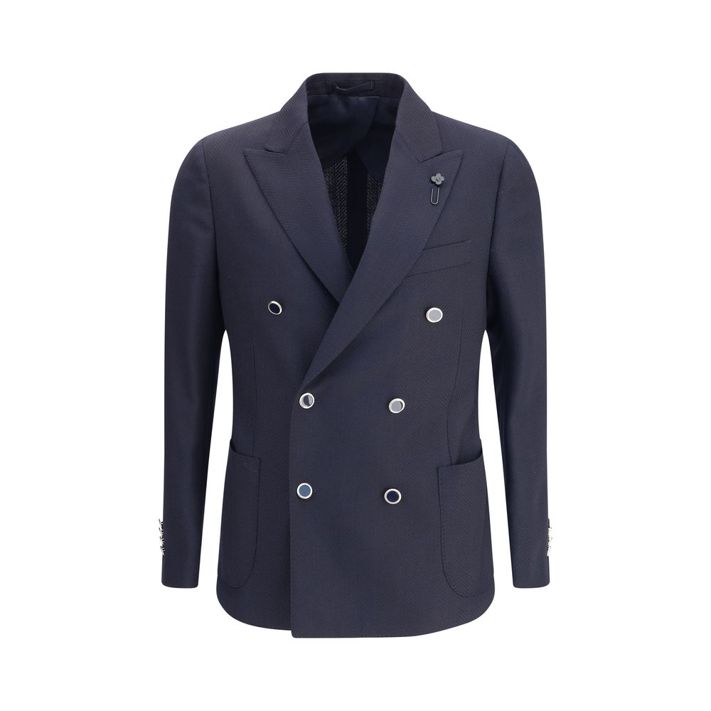 Lardini Double-breasted Blazer