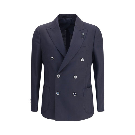 Lardini Double-breasted Blazer