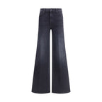 Mother Denim Black Cotton Jeans Denim Mother Denim