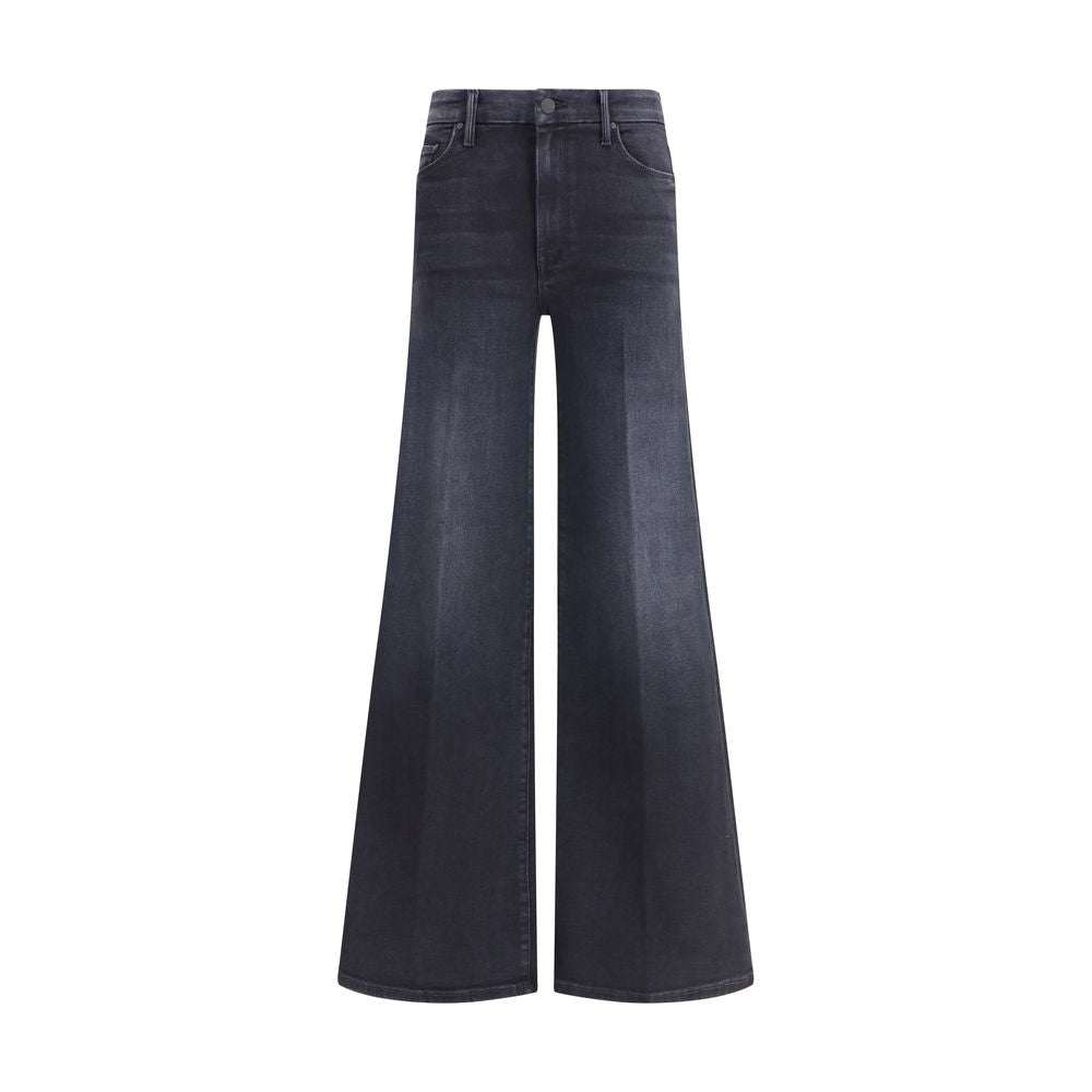 Mother Denim Black Cotton Jeans Denim Mother Denim